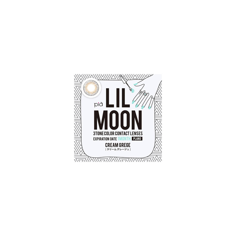 Lilmoon 1-Month color contact lens #Cream grege月抛美瞳奶油灰｜1 Pcs