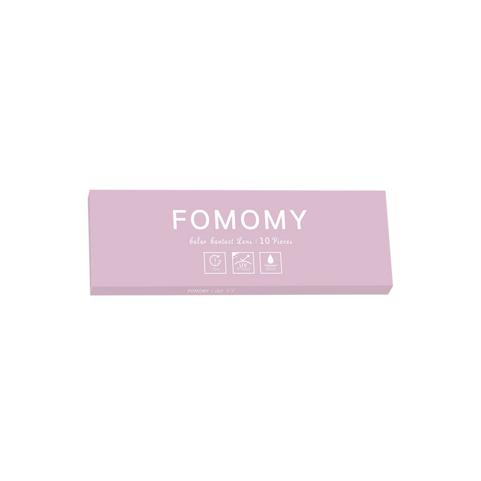 Fomomy 1-Day color contact lens #Rouge日抛美瞳胭脂粉｜10 Pcs