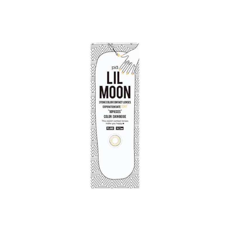 Lilmoon 1-Day color contact lens #Skin beige日抛美瞳米灰棕｜10 Pcs