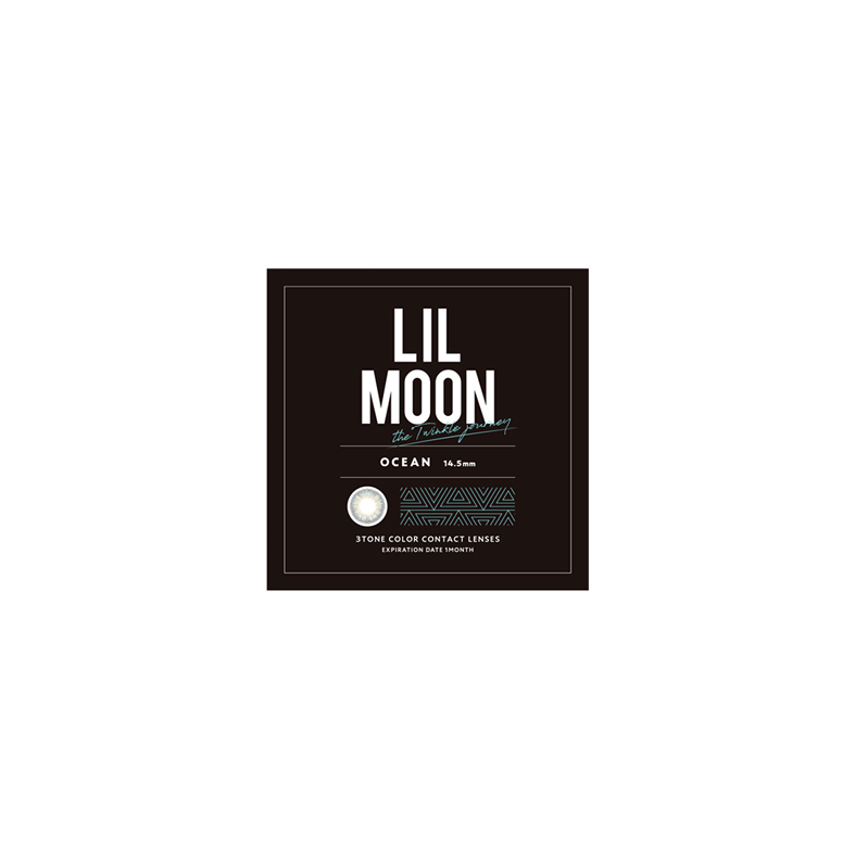 Lilmoon 1-Month color contact lens #Ocean月抛美瞳海蓝灰｜1 Pcs